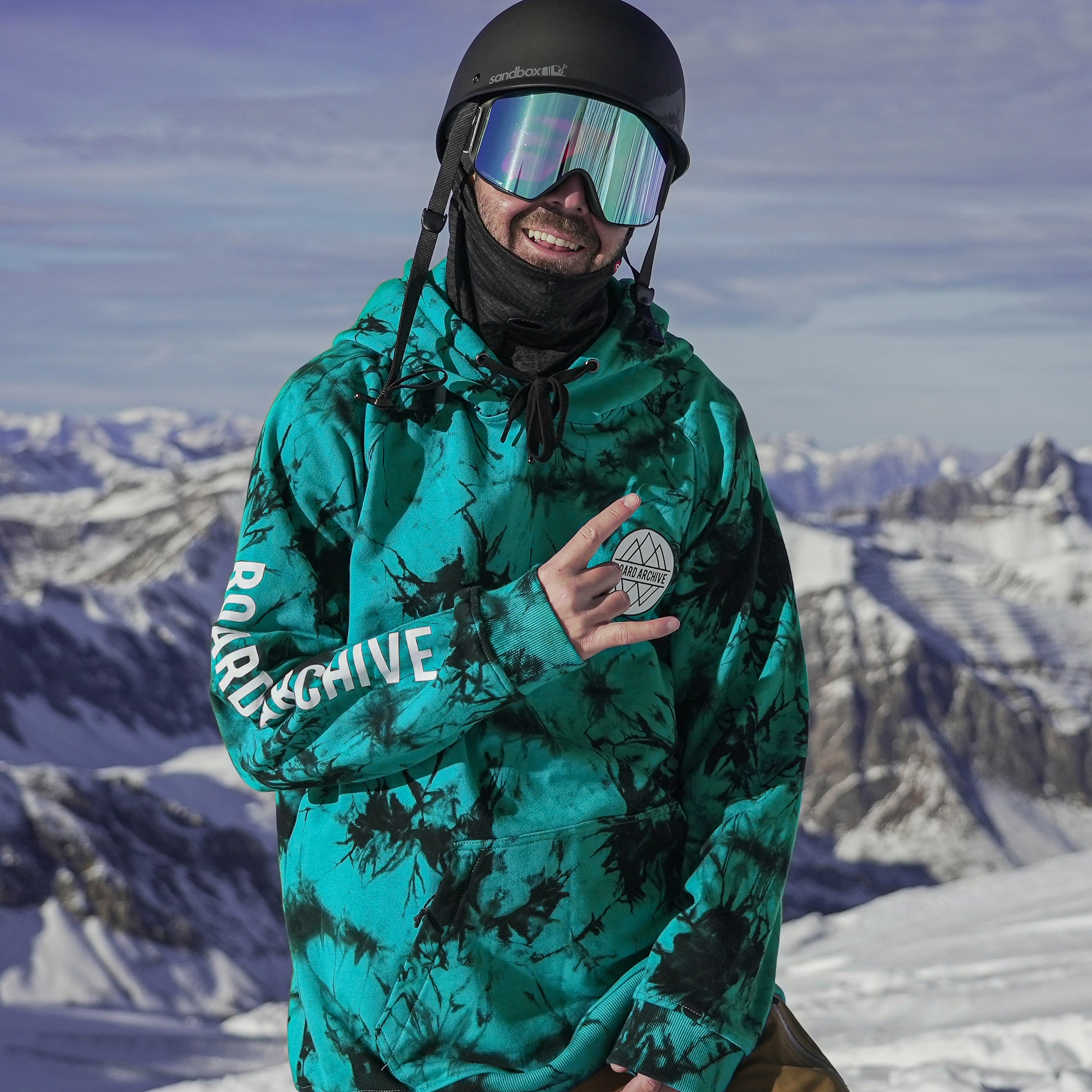 Board Archive Logo Hoodie | Tie Dye – Melt Outerwear