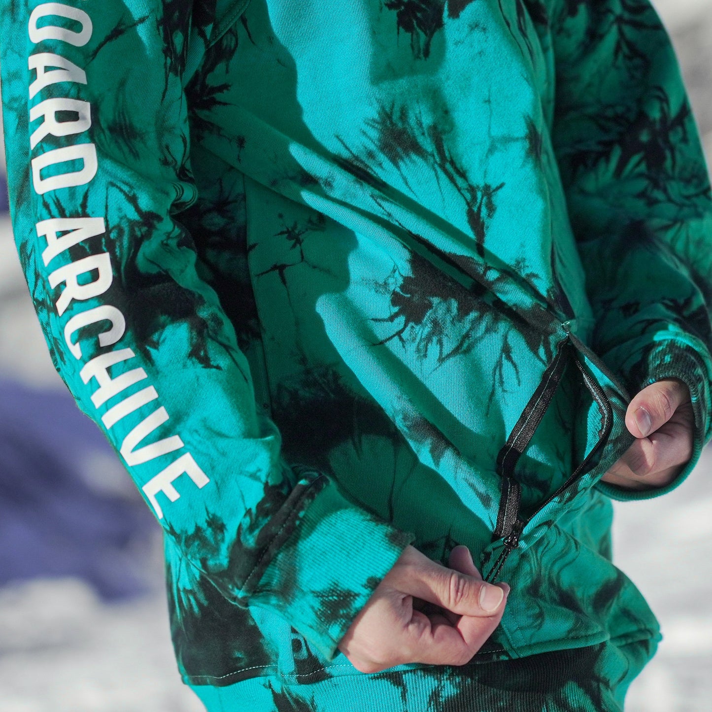Board Archive Logo Hoodie | Tie Dye
